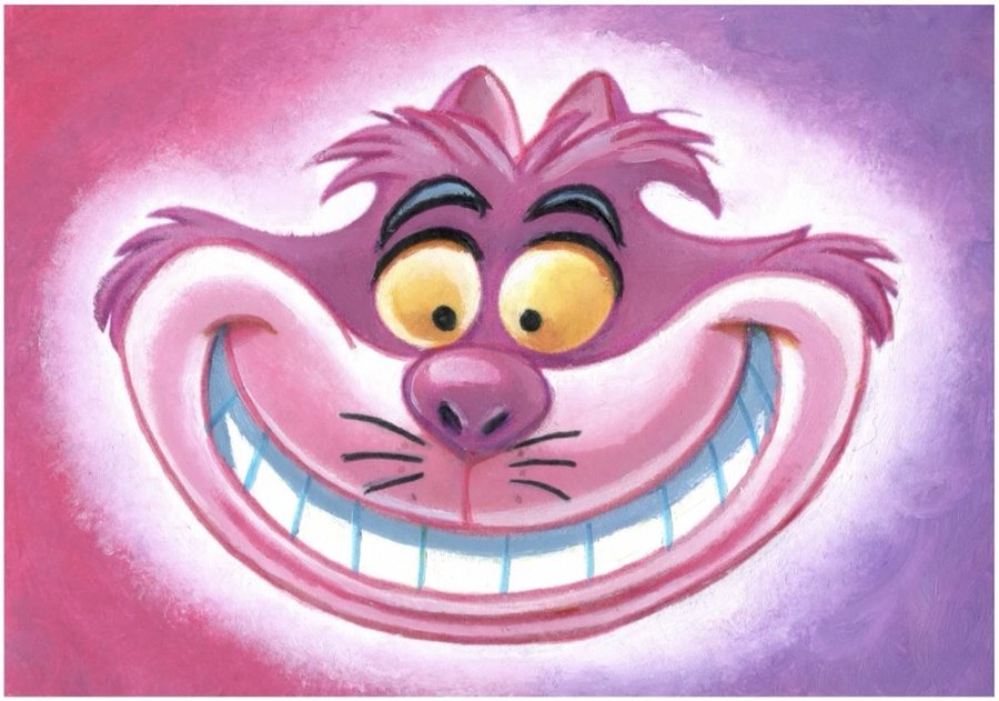 Cheshire Cat original painting by Kevin Graham