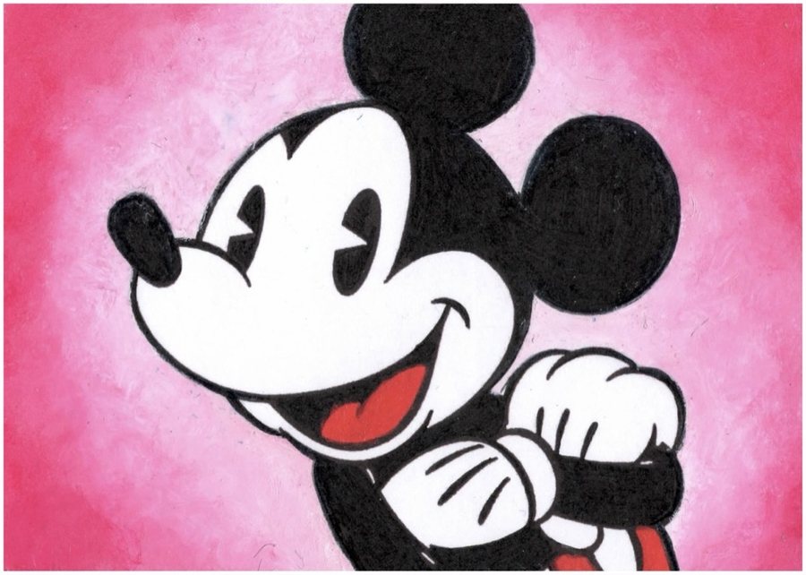 Mickey Mouse original painting by Kevin Graham