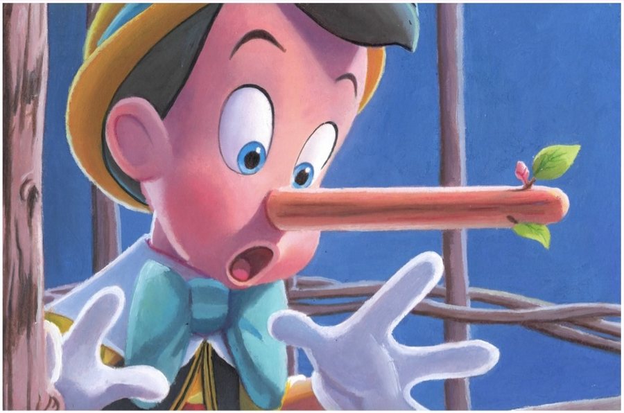 Pinocchio original painting by Kevin Graham
